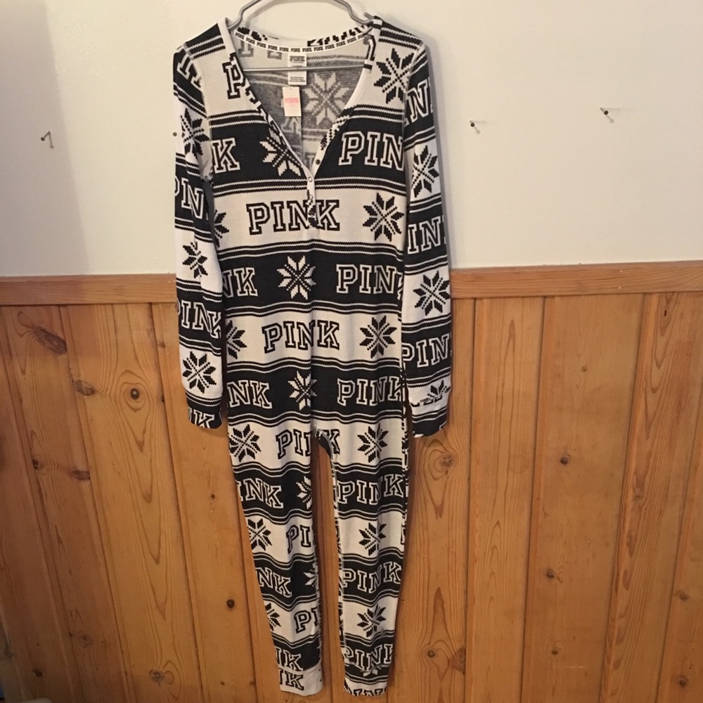 PINK thermal onesie